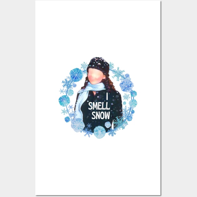 I Smell Snow - White - Gilmore Wall Art by Fenay-Designs